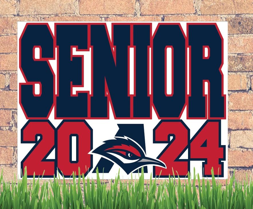 Aubrey ISD SENIOR 2024 yard sign